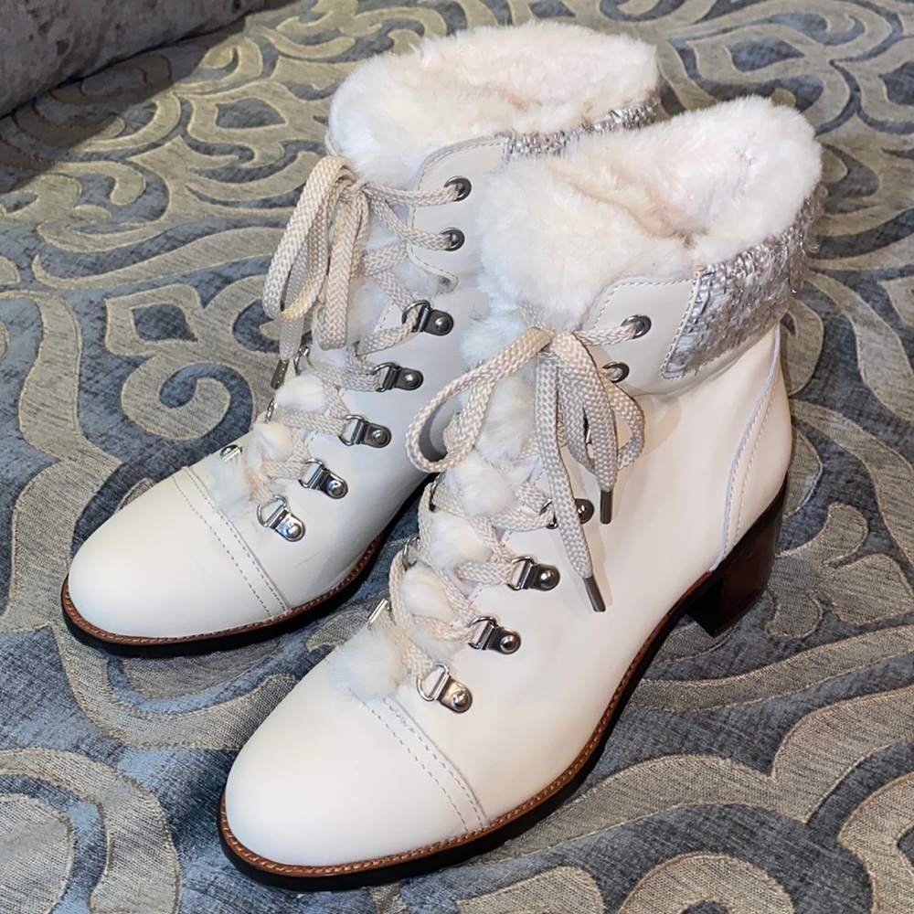 Sam Edelman faux fur lined boots